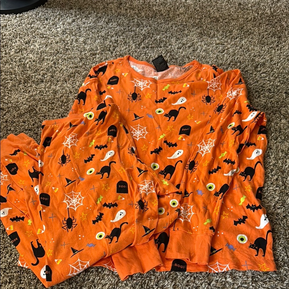 Target Orange and Black Halloween Garment
